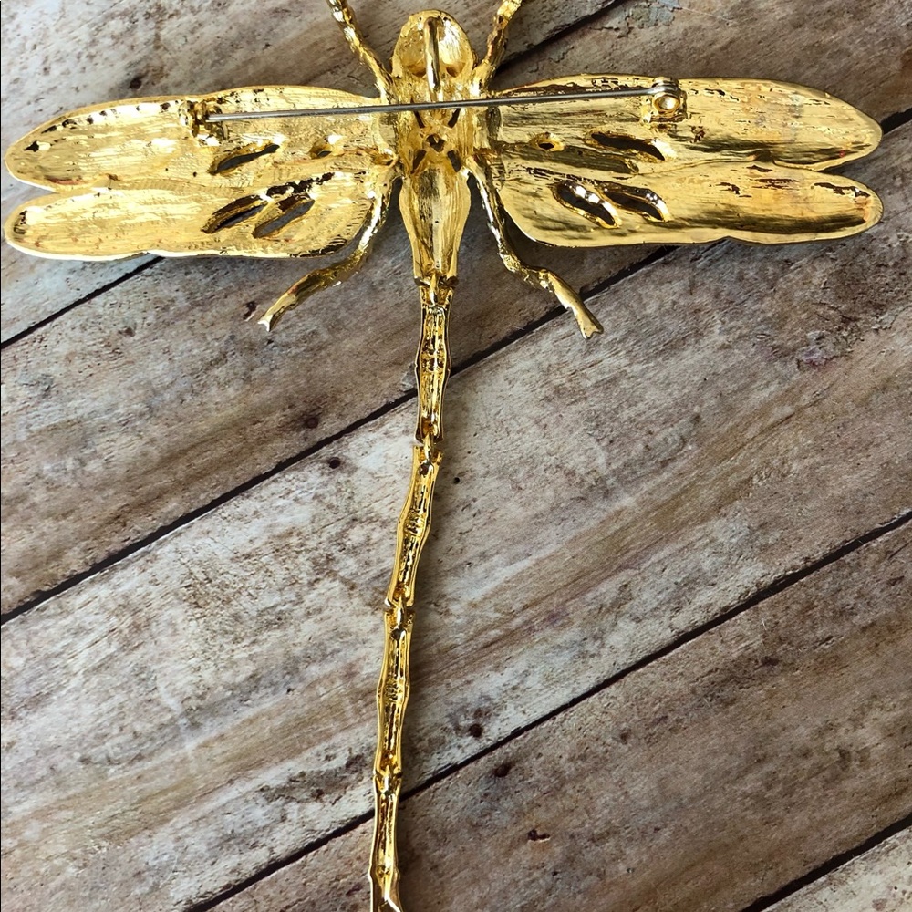 Dragonfly brooch-pendant - Picture 4 of 7